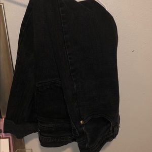 vintage black mom jeans